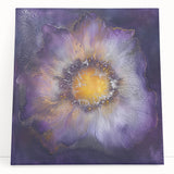 Elegant Dining Room Wall Art – Vibrant Floral Acrylic Print