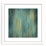 Abstract floral frame design in a white mat, showcasing vibrant colors and intricate patterns, perfect for home decor or art displays. Ideal for enhancing interior aesthetics.