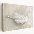 Abstract minimalist wall art stretched on canvas, showcasing soft neutral colors and geometric shapes, ideal for modern home decor and stylish interiors.