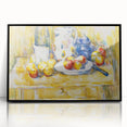 Cézanne Apples on a Sideboard - Impressionist Still Life Wall Art