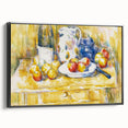 Cézanne Apples on a Sideboard - Impressionist Still Life Wall Art