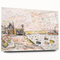 Modern Wall Art - Quilleboeuf by Paul Signac - Serene Harbor Decor