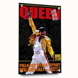 Queen 1984 Milan Concert Poster - Palazzo Dello Sport