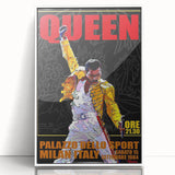 Queen 1984 Milan Concert Poster - Palazzo Dello Sport