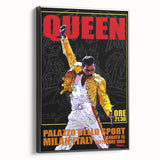 Queen 1984 Milan Concert Poster - Palazzo Dello Sport