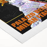 Queen 1984 Milan Concert Poster - Palazzo Dello Sport