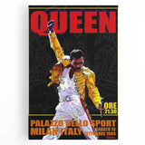 Queen 1984 Milan Concert Poster - Palazzo Dello Sport