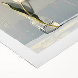 Minimalist Tulip Wall Art - Modern Living Room Canvas & Framed Print