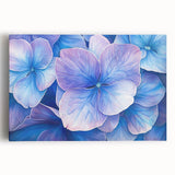 Vibrant abstract floral canvas artwork showcasing bold colors and intricate details, perfect for modern home decor. Ideal for enhancing living spaces with artistic flair.
