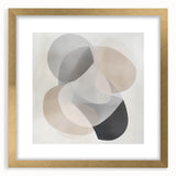 Contemporary Abstract Canvas – Soft Minimal Geometric Wall Art