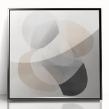 Contemporary Abstract Canvas – Soft Minimal Geometric Wall Art