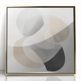 Contemporary Abstract Canvas – Soft Minimal Geometric Wall Art