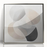 Contemporary Abstract Canvas – Soft Minimal Geometric Wall Art