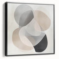 Contemporary Abstract Canvas – Soft Minimal Geometric Wall Art