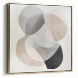Contemporary Abstract Canvas – Soft Minimal Geometric Wall Art