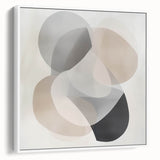 Contemporary Abstract Canvas – Soft Minimal Geometric Wall Art