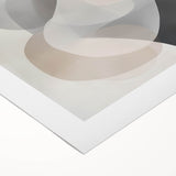 Contemporary Abstract Canvas – Soft Minimal Geometric Wall Art