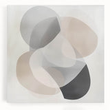 Contemporary Abstract Canvas – Soft Minimal Geometric Wall Art