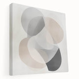 Contemporary Abstract Canvas – Soft Minimal Geometric Wall Art