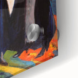 Expressionist Art: Two Women - Vibrant Abstract Expressionism Painting