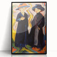 Expressionist Art: Two Women - Vibrant Abstract Expressionism Painting