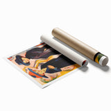 Expressionist Art: Two Women - Vibrant Abstract Expressionism Painting