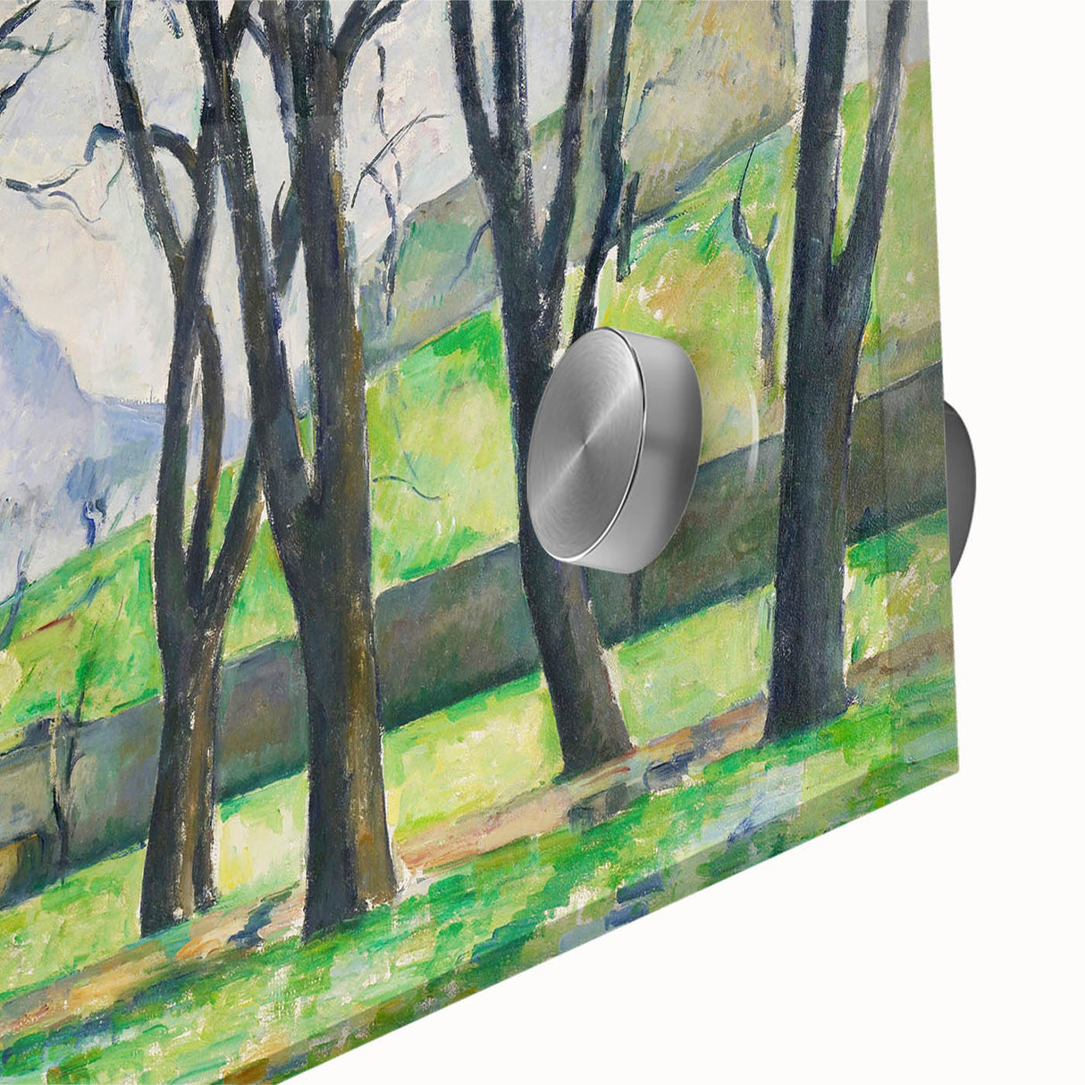 Cézanne Chestnut Trees at Jas de Bouffan - Impressionist Wall Art
