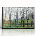 Cézanne Chestnut Trees at Jas de Bouffan - Impressionist Wall Art