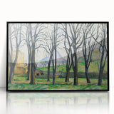 Cézanne Chestnut Trees at Jas de Bouffan - Impressionist Wall Art