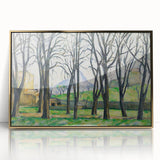 Cézanne Chestnut Trees at Jas de Bouffan - Impressionist Wall Art