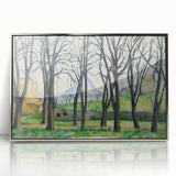 Cézanne Chestnut Trees at Jas de Bouffan - Impressionist Wall Art