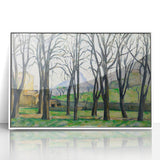Cézanne Chestnut Trees at Jas de Bouffan - Impressionist Wall Art
