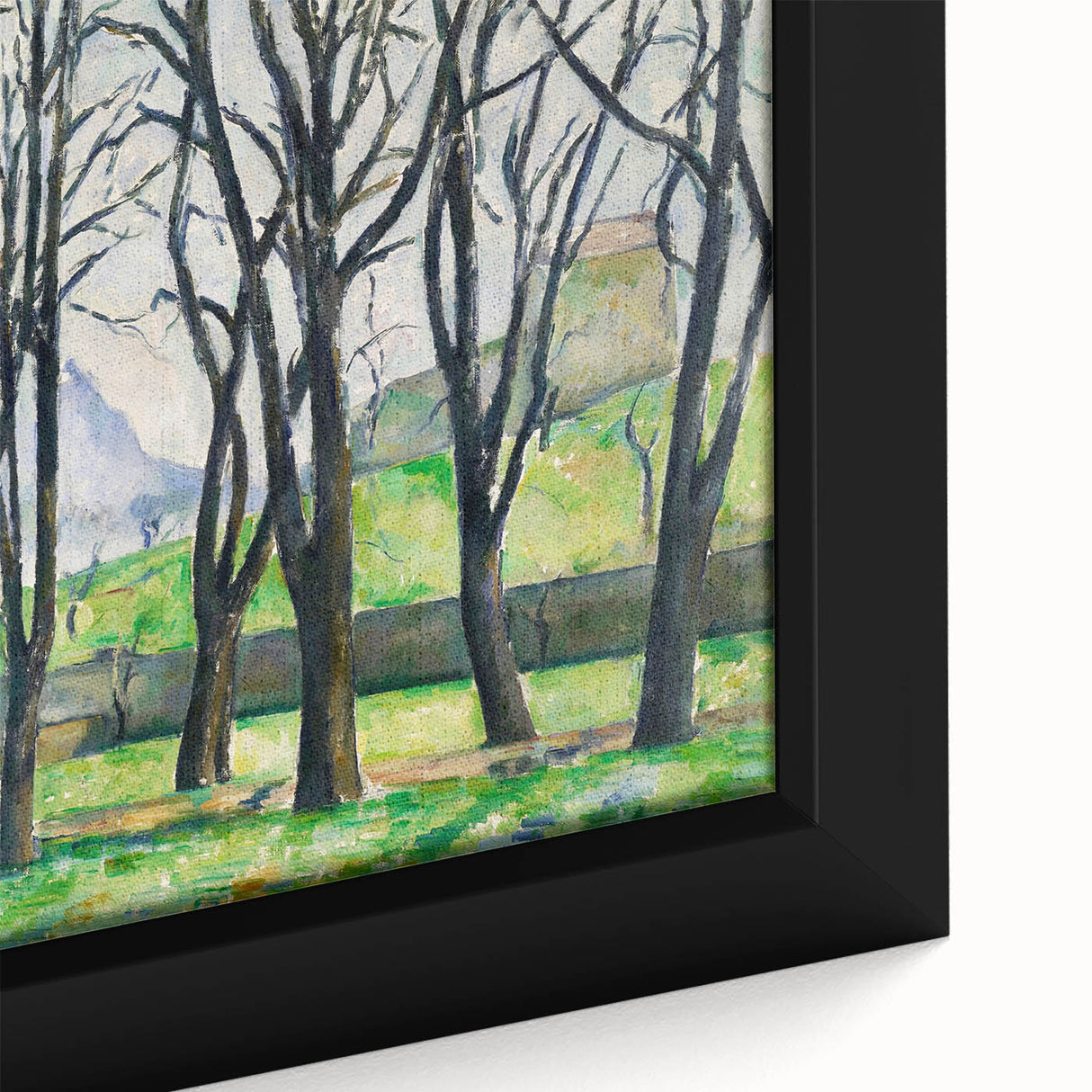 Cézanne Chestnut Trees at Jas de Bouffan - Impressionist Wall Art