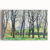 Cézanne Chestnut Trees at Jas de Bouffan - Impressionist Wall Art