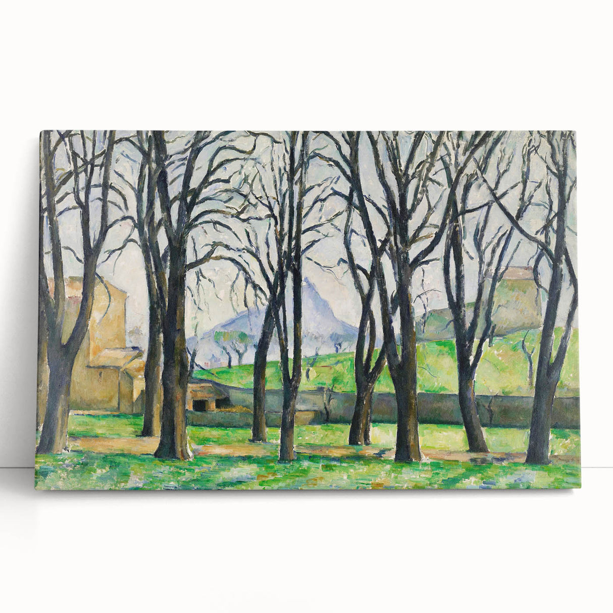 Cézanne Chestnut Trees at Jas de Bouffan - Impressionist Wall Art