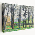 Cézanne Chestnut Trees at Jas de Bouffan - Impressionist Wall Art