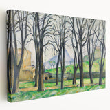 Cézanne Chestnut Trees at Jas de Bouffan - Impressionist Wall Art