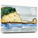 Modern Wall Art - Target Rock by Arthur Dove - Coastal Landscape Decor