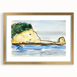 Modern Wall Art - Target Rock by Arthur Dove - Coastal Landscape Decor