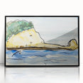 Modern Wall Art - Target Rock by Arthur Dove - Coastal Landscape Decor