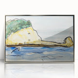 Modern Wall Art - Target Rock by Arthur Dove - Coastal Landscape Decor