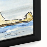 Modern Wall Art - Target Rock by Arthur Dove - Coastal Landscape Decor