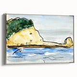 Modern Wall Art - Target Rock by Arthur Dove - Coastal Landscape Decor