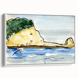 Modern Wall Art - Target Rock by Arthur Dove - Coastal Landscape Decor