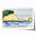 Modern Wall Art - Target Rock by Arthur Dove - Coastal Landscape Decor