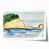 Modern Wall Art - Target Rock by Arthur Dove - Coastal Landscape Decor