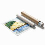 Modern Wall Art - Target Rock by Arthur Dove - Coastal Landscape Decor