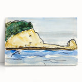 Modern Wall Art - Target Rock by Arthur Dove - Coastal Landscape Decor