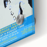 Queen 1986 Knebworth Park Concert Poster - August 9th