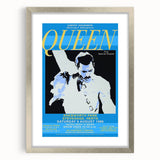 Queen 1986 Knebworth Park Concert Poster - August 9th